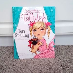 cute book presenting tallulah